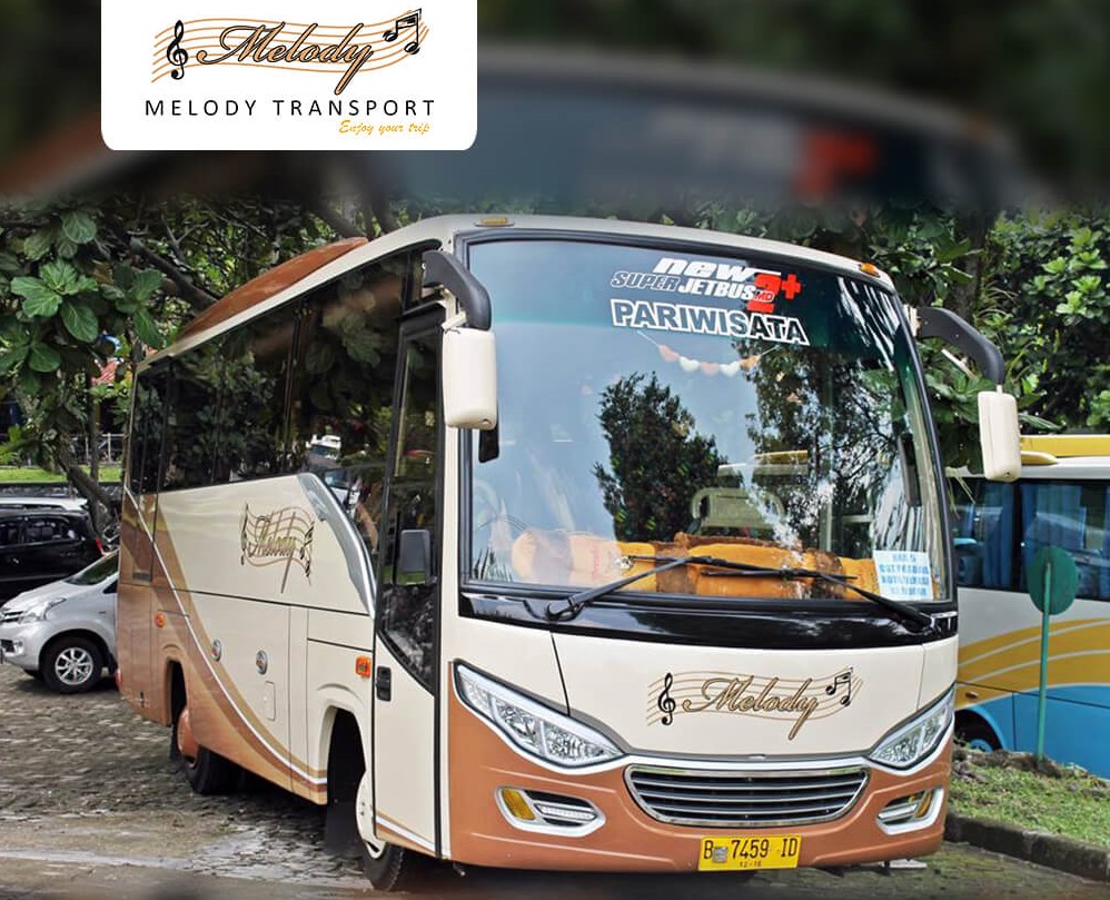 Bus Melody Transport. Sumber Gambar : https://buspariwisatajakarta.co.id/