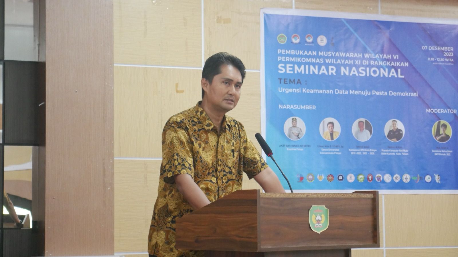 Muswil Permikomnas Wilayah XI Digelar, Kadis Kominfo : Program Permikomnas Sejalan Smart City