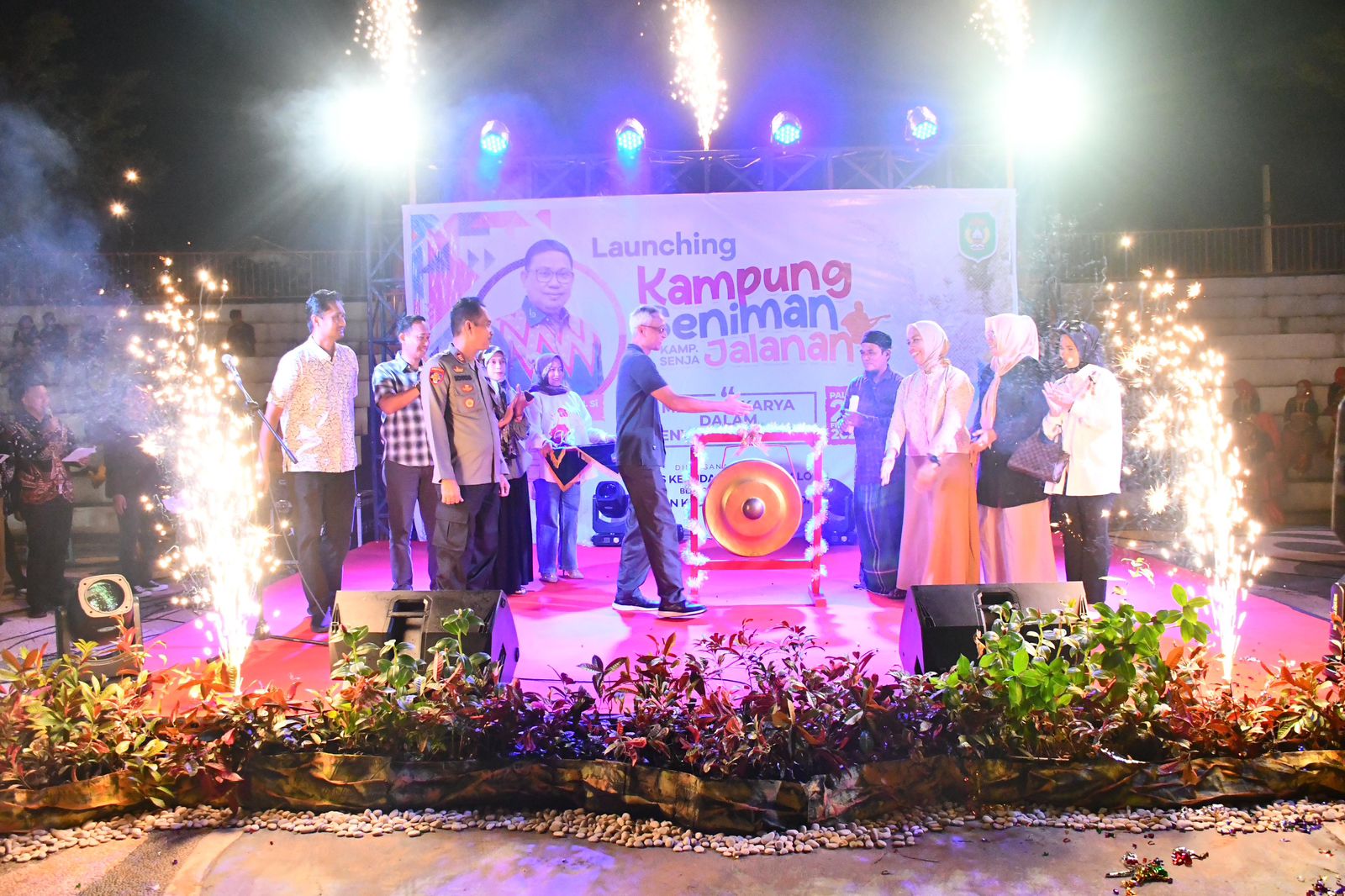 Launching Kampung Seniman Jalanan, Wadah Aspirasi dan Kreativitas