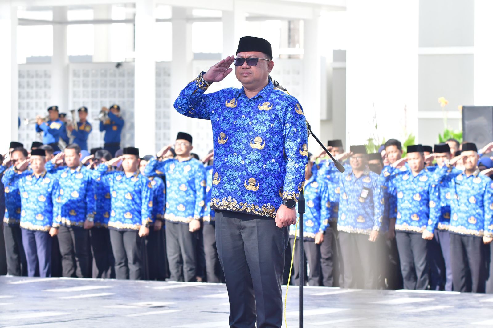Upacara HKN, Pj Walikota Sampaikan Jaga Disiplin dan Lingkungan